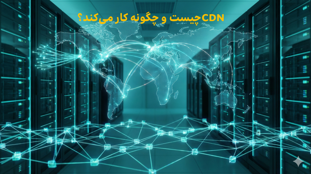 CDN چیست و چگونه کار میکند؟ راهنمای جامع شبکه توزیع محتوا برای سرعت و پایداری وبسایت 1 CDN چیست