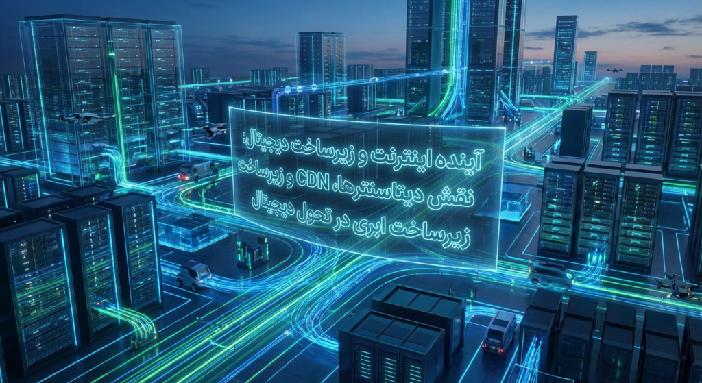 آینده اینترنت و زیرساخت دیجیتال: نقش دیتاسنترها، CDN و زیرساخت ابری در تحول دیجیتال سال 2026 2 آینده اینترنت و زیرساخت دیجیتال: نقش دیتاسنترها، CDN و زیرساخت ابری در تحول دیجیتال