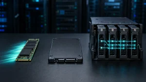NVMe یا SSD سرور؟ مقایسه سرعت، هزینه و RAID در سرور اختصاصی 45 انتخاب NVMe یا SSD سرور برای مدیران فنی و مدیر سایت