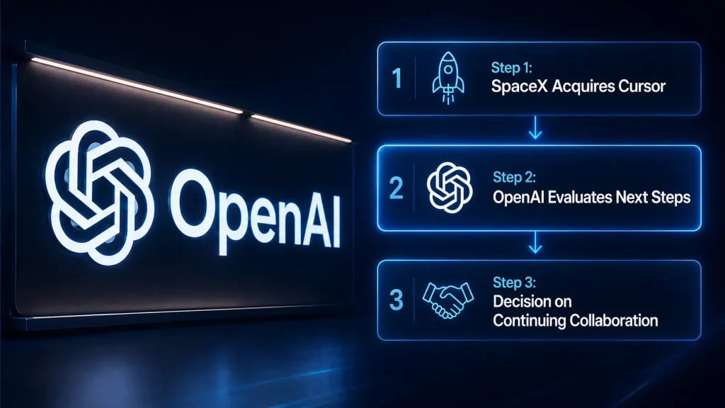 OpenAI و Cursor پس از خرید توسط SpaceX