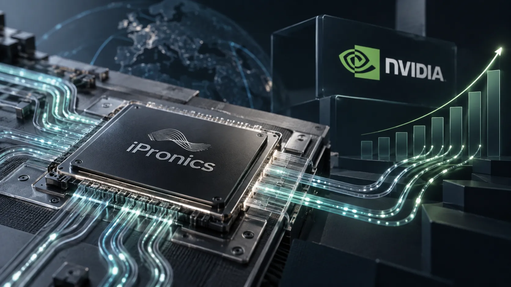 جذب سرمایه ۱۰۷ میلیون یورویی iPronics با حمایت NVIDIA برای توسعه شبکه‌های نوری هوش مصنوعی