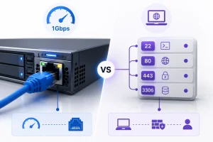 تفاوت پورت شبکه و Port Number در سرور اختصاصی
