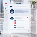 نمای مفهومی Console AI اوراکل برای مدیریت منابع ابری با زبان طبیعی
