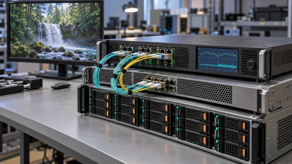 VOD Benchmark برای سنجش ظرفیت، تأخیر و پایداری زیرساخت پخش ویدئو